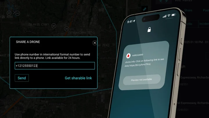 AirSight Alert for Drone threats - AirGuard Drone Detection