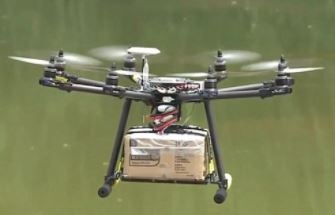 Drone carrying contraband