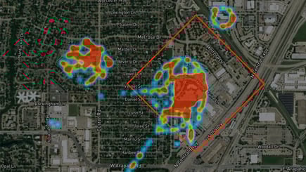 AirGuard Heatmap software screenshot