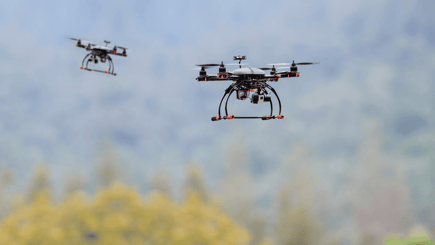 Malicious drones flying | AirSight