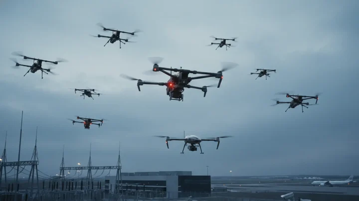 Multi-drone threat | Airsight counter drone solution