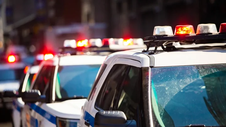 Police cars