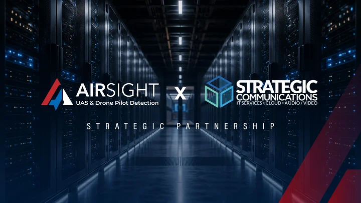 AirSight x Strategic Communications partnership announcement