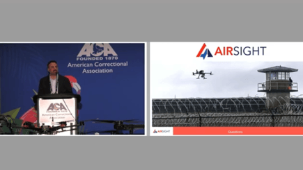 Screenshot of the ACA demo presentation - Airsight