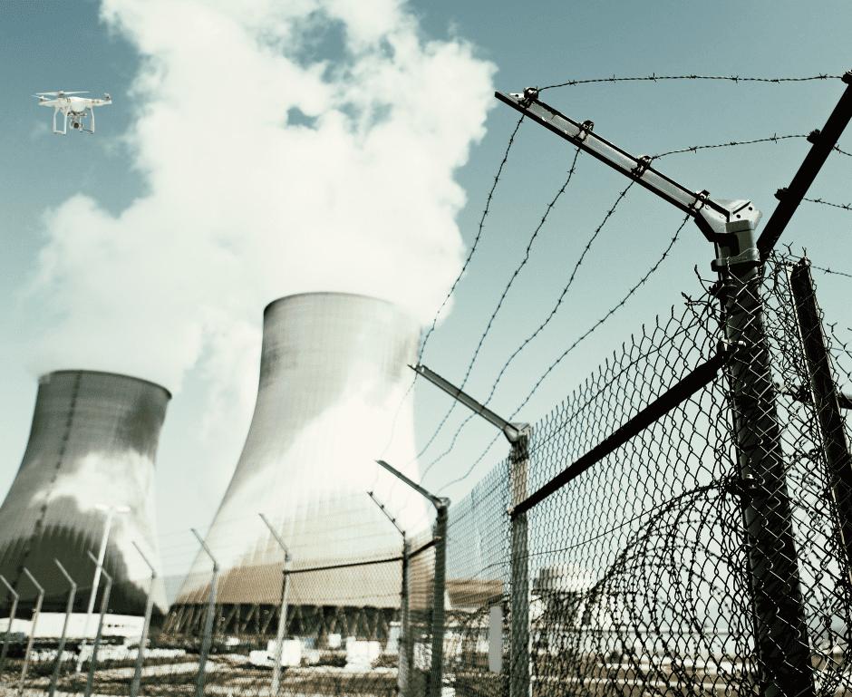Critical Infrastructure invaded by drone