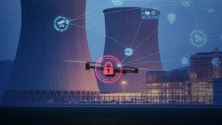 Drone detected at critical infrastructure | Drone Detection System