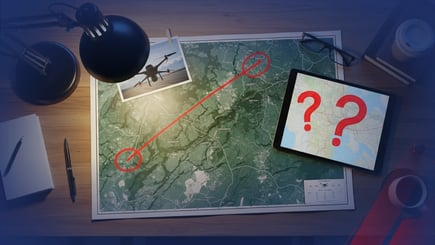 Prosecuting a Phantom Drone without drone detection visual