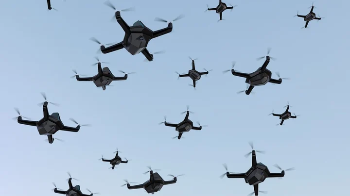 drone swarm