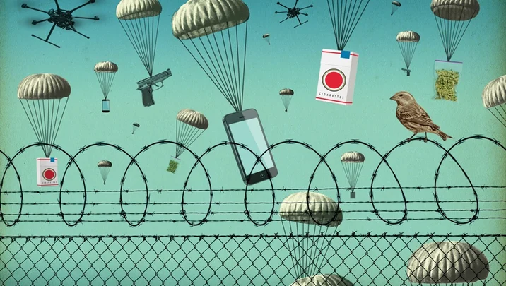 prison contraband drones