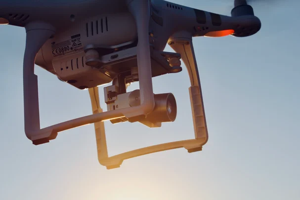 Drone flying in the sky | Airsight drone detection solution