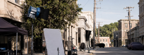 Film and entertainment studios drone detection