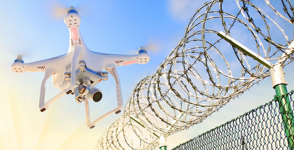 Drone-over-prison