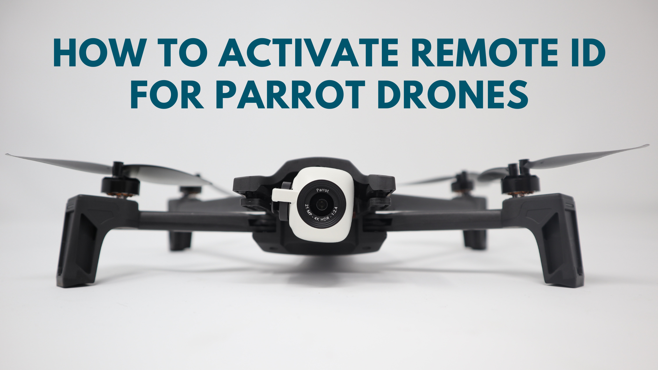 Activate Remote ID for Parrot brand drones
