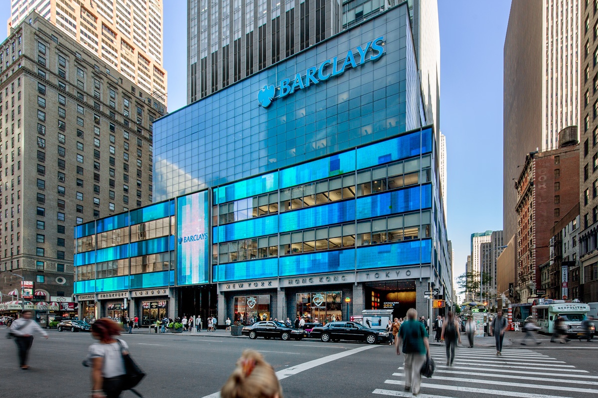 Barclays Bank HQ NYC