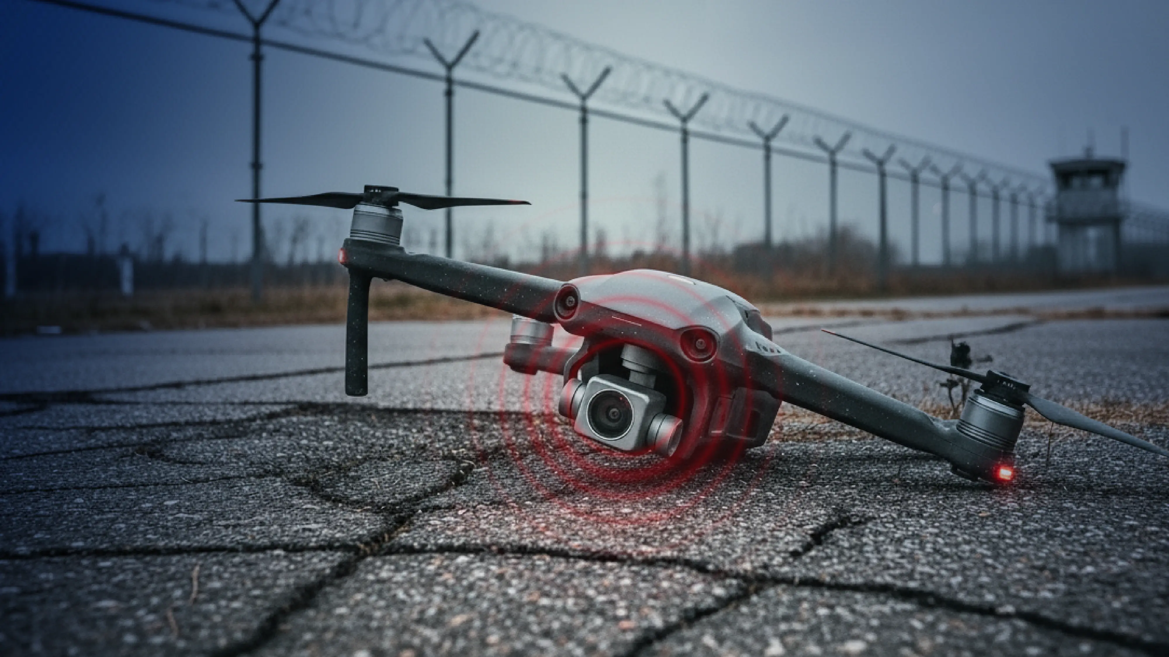 Broken drone | Counter Drone Solutions | AirSight