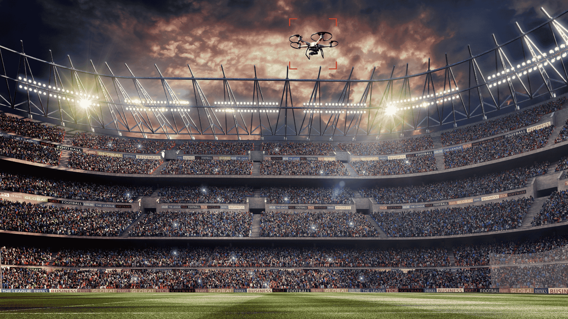 Drone detected flying over stadium - DEFENSE ACT