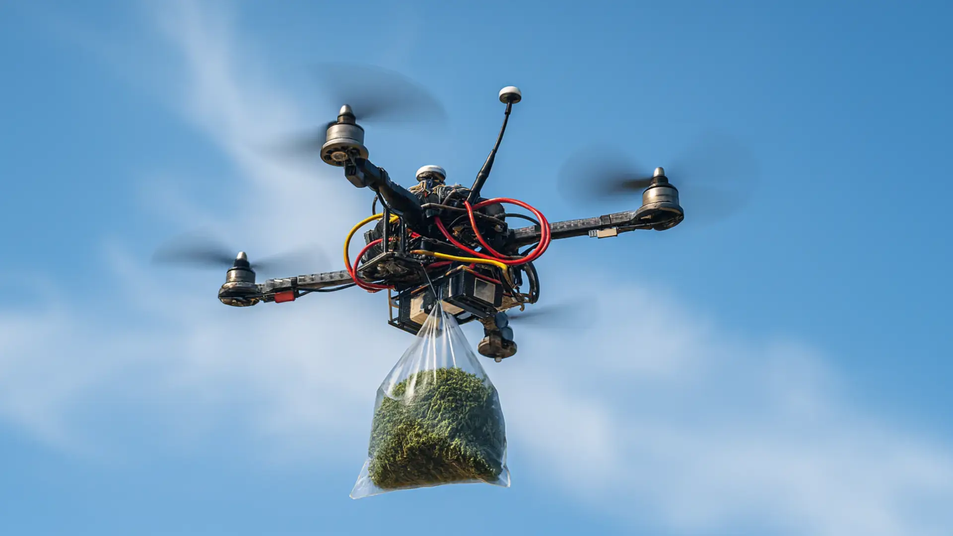 DIY Drone with contraband | Drone detection solution