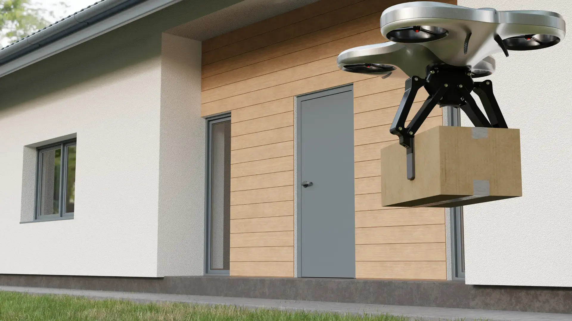 Drone delivery BVLOS AirSight Drone detection solution
