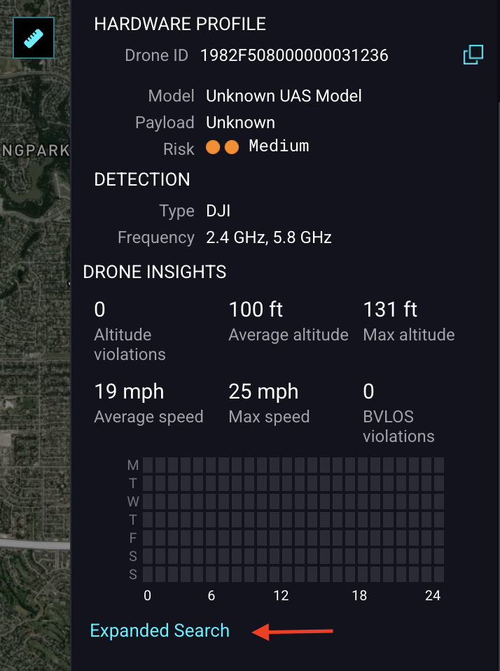 Expanded Search Website AirGuard