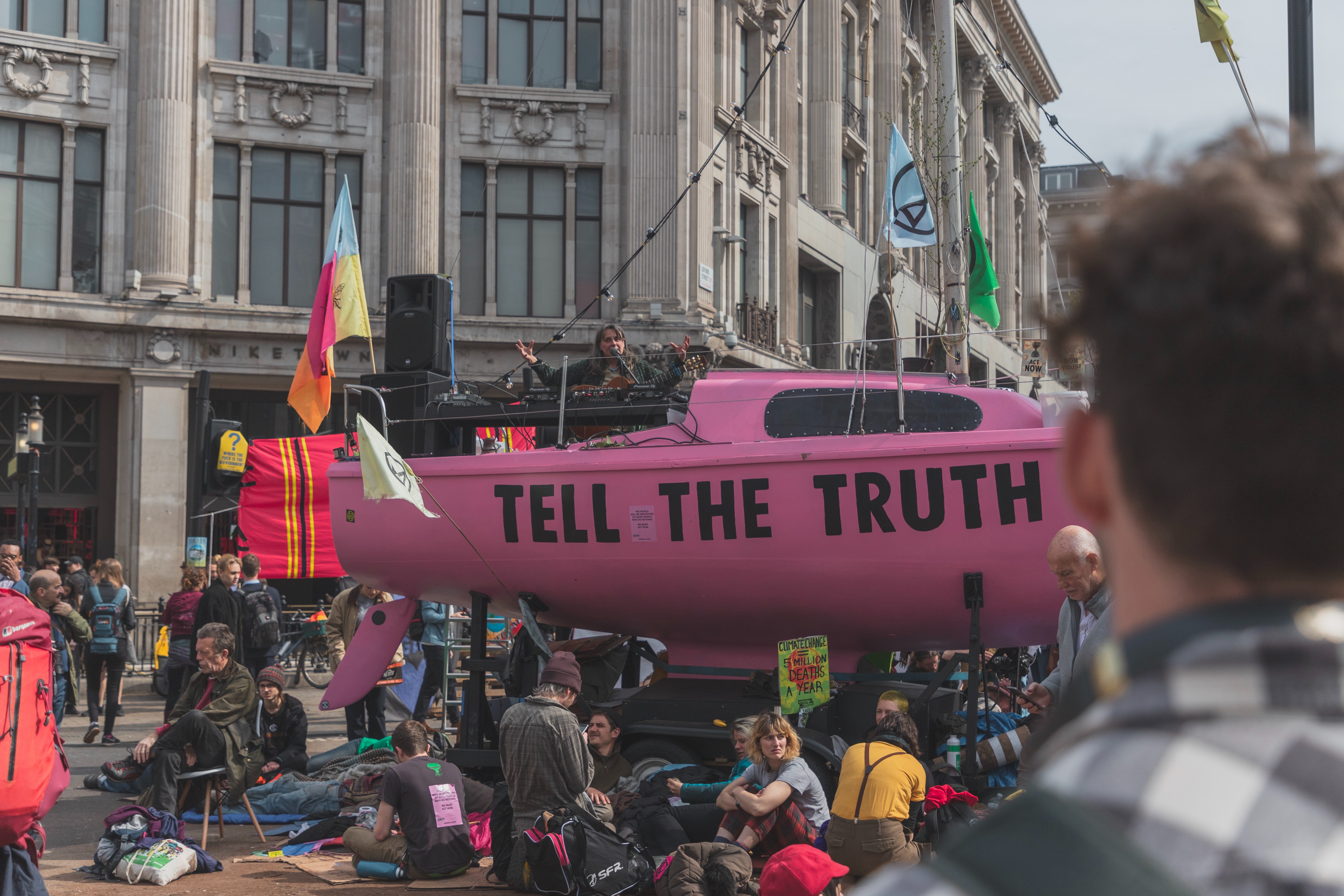 Extinction Rebellion protest London