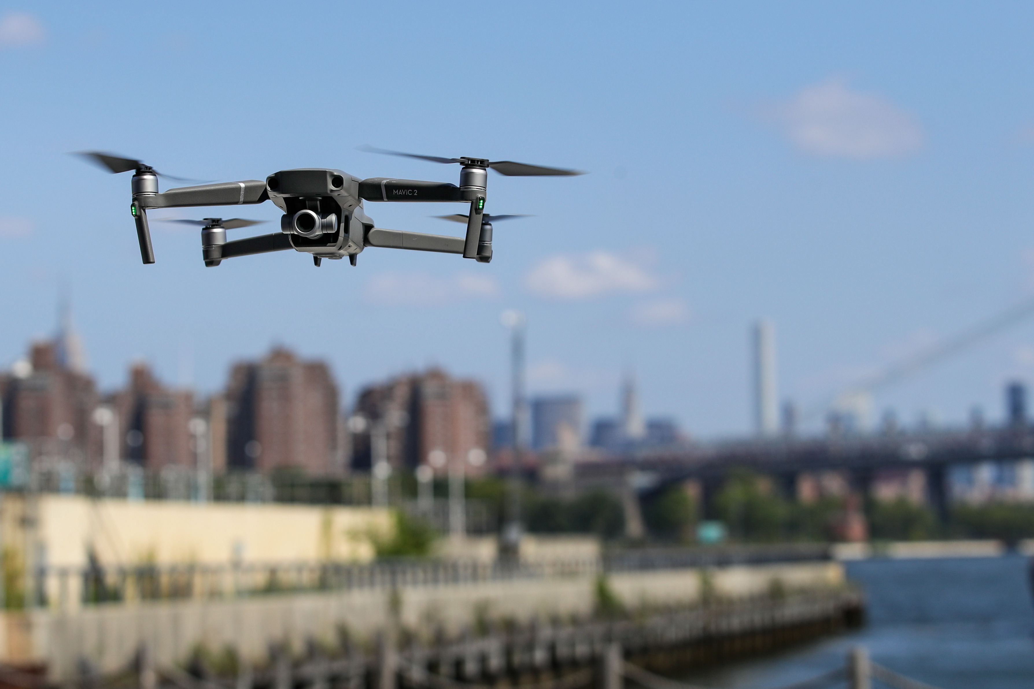 Man shoot down drone Long Island NY