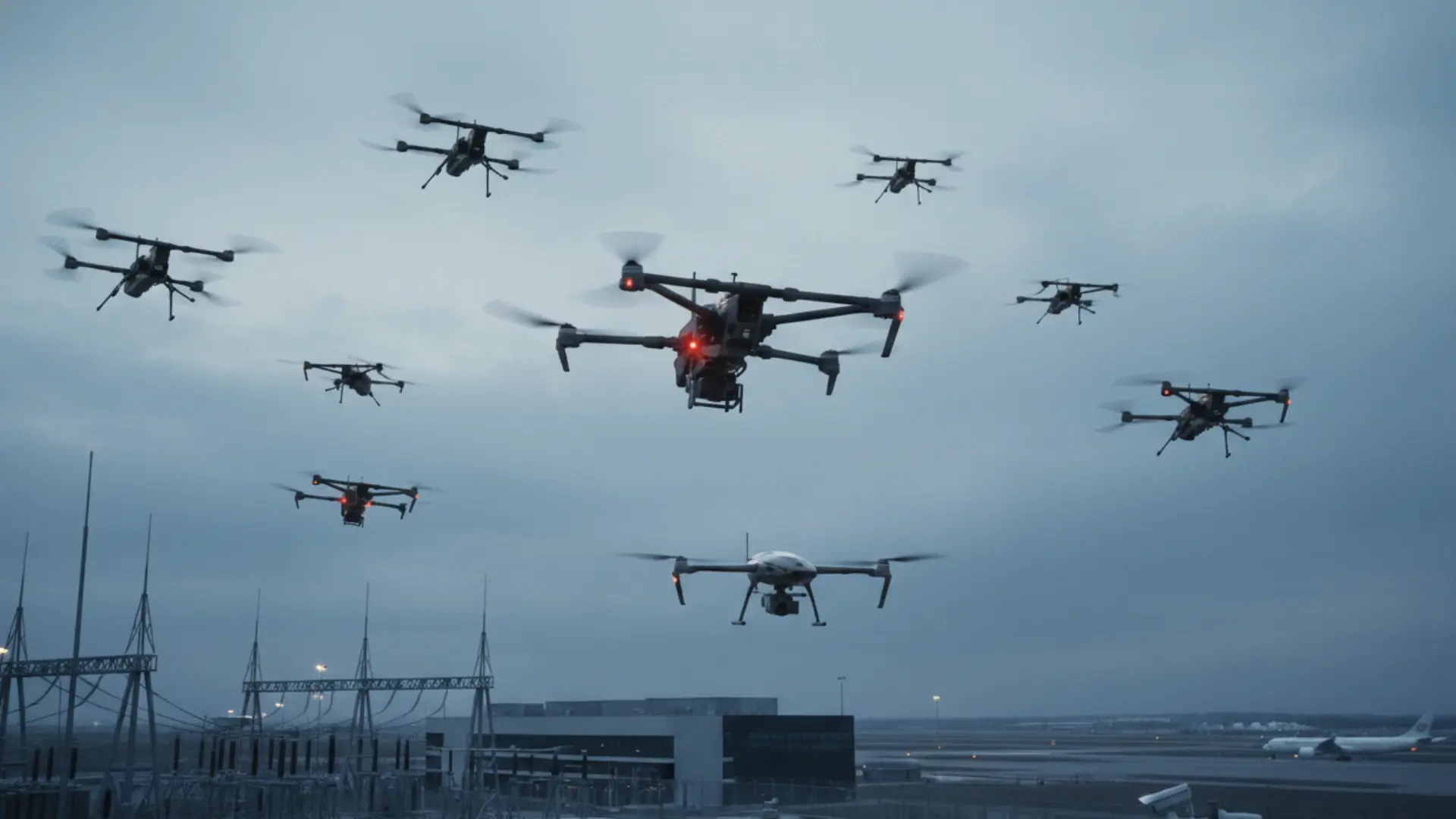 Multi-drone threat | Airsight counter drone solution