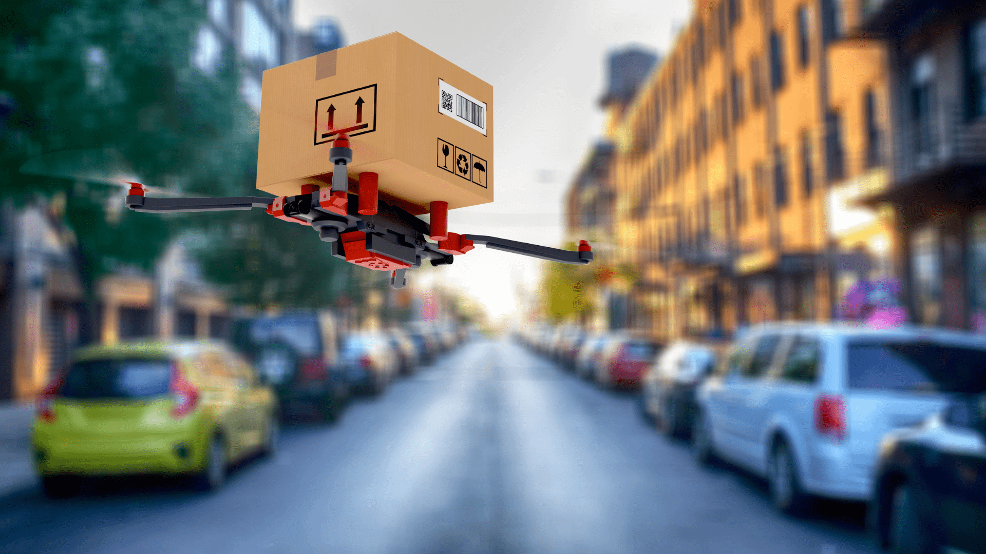 Drone delivery image 