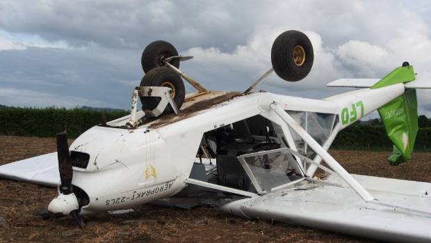 New Zealand airplane drone crash