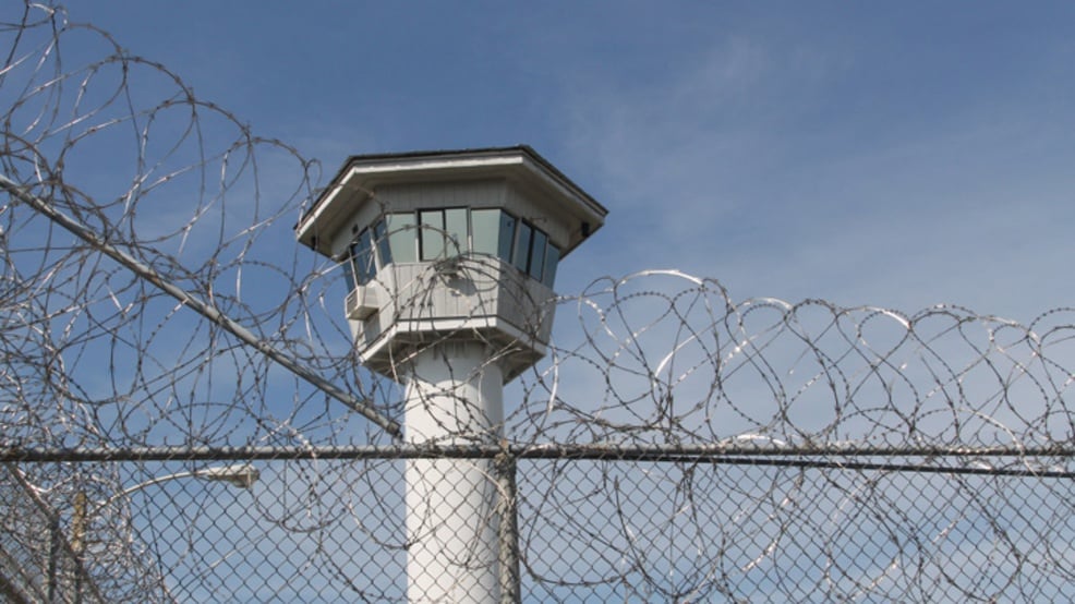 Prison fence tower
