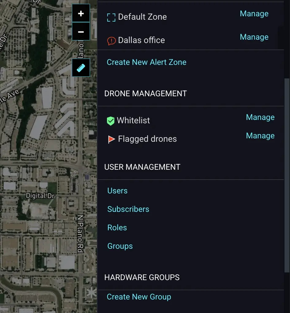 User Management AirGuard