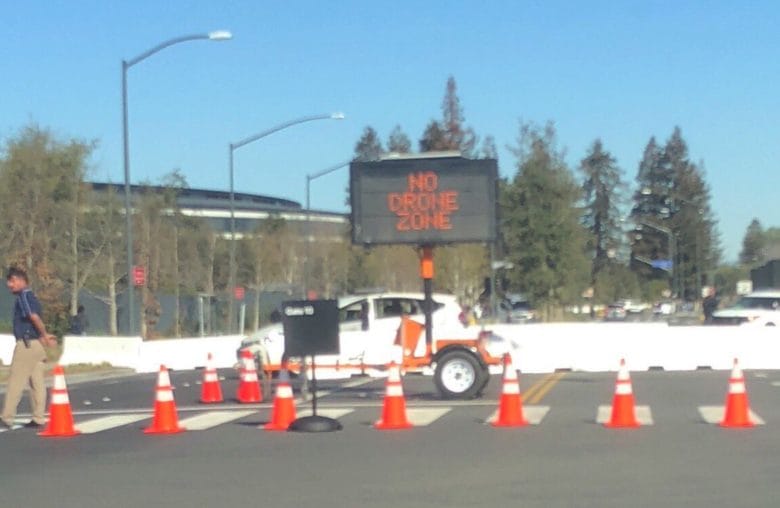 no-drone-zone apple park